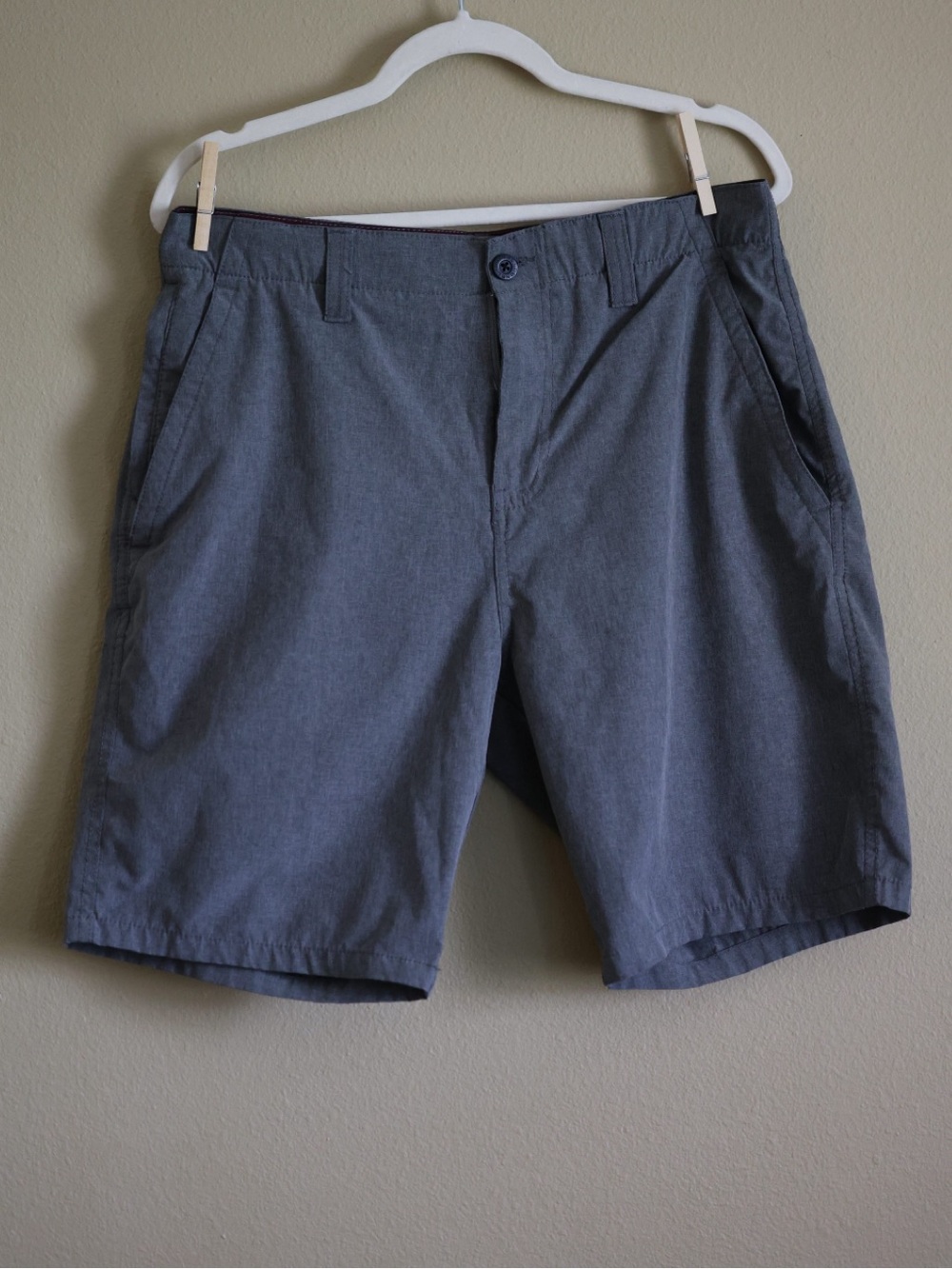 Denali Men’s Gray Casual Shorts Size 34 Stretch Outdoor Everyday